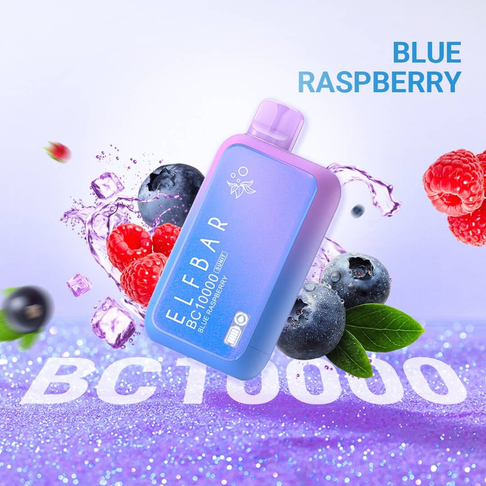 Elf Bar BC10000 Blue Raspberry disposable vape