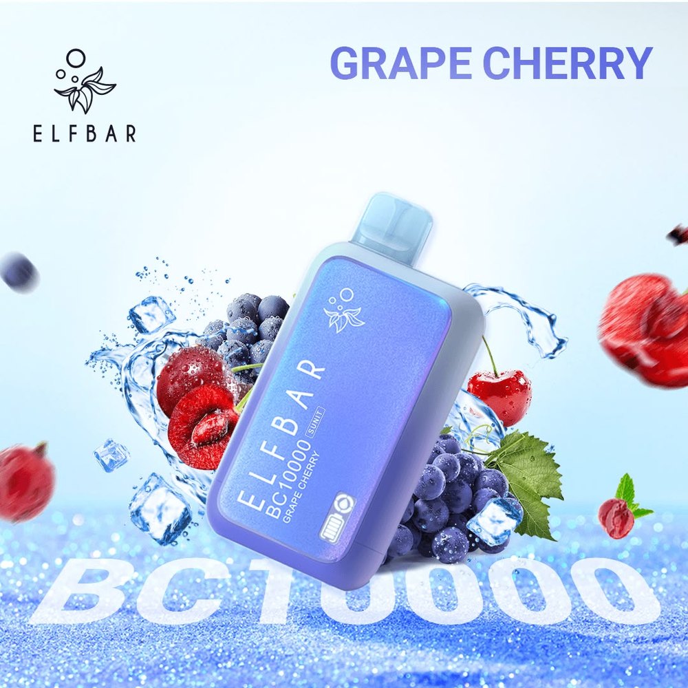 Elf Bar BC10000 Grape Cherry disposable vape