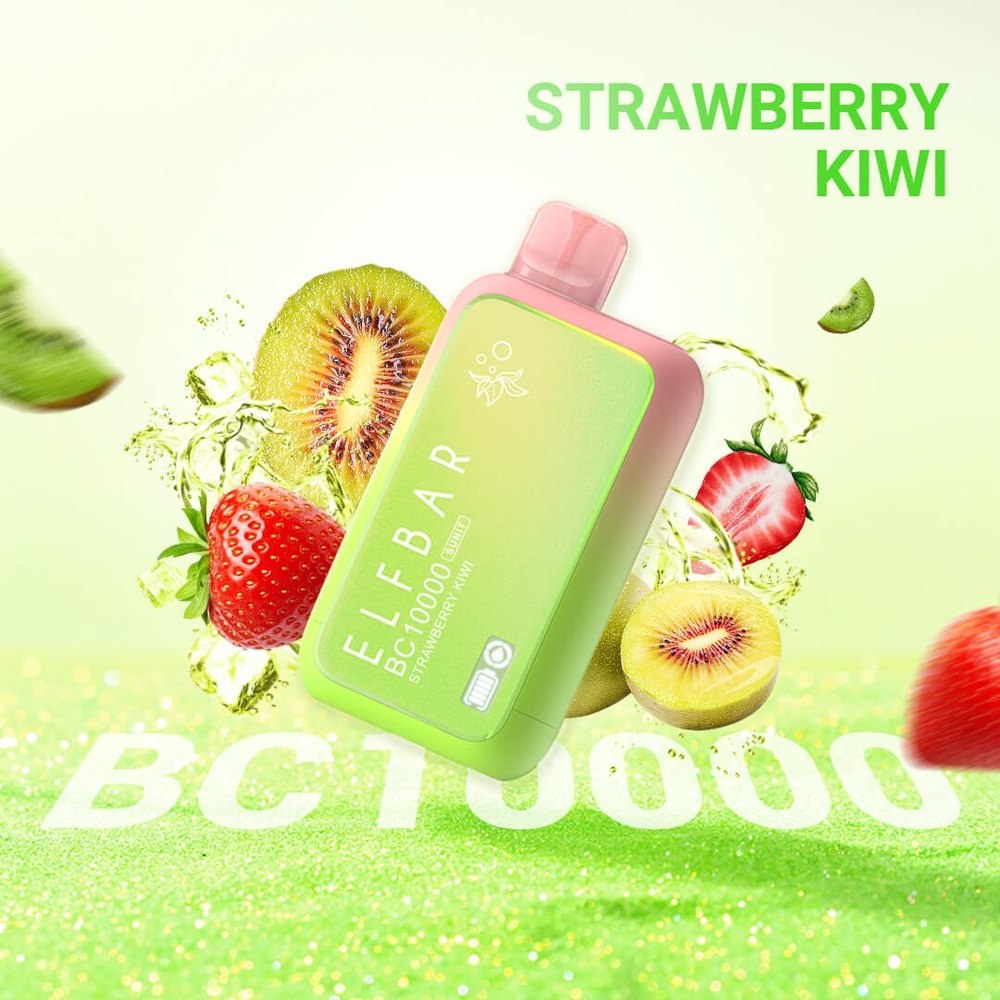 Elf Bar BC10000 Strawberry Kiwi disposable vape